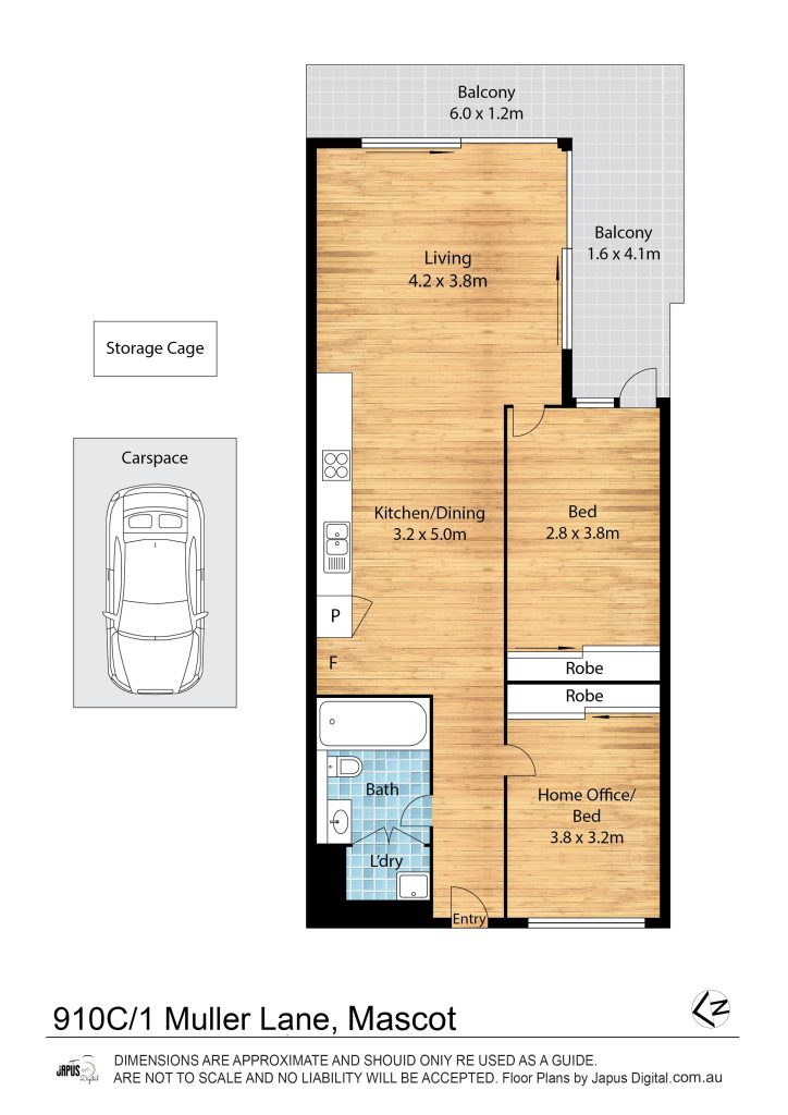 910C/1 Muller Lane, Mascot, NSW 2020 - 物业照片