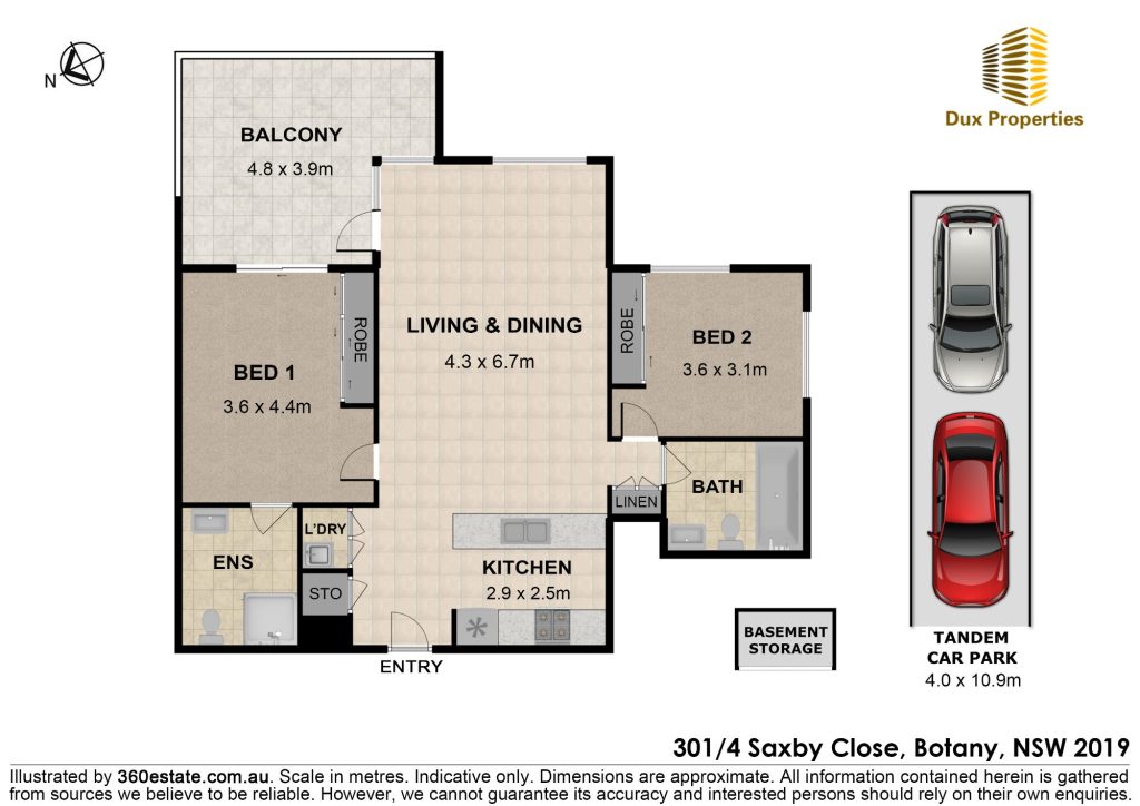301/4 Saxby Close, Botany, NSW 2019 - 物业照片